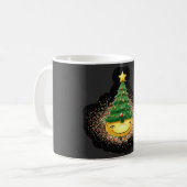 "Joyful Christmas: Merry Tree Design" Kaffeetasse (Vorderseite Links)