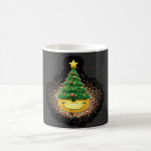 "Joyful Christmas: Merry Tree Design" Kaffeetasse (Mittel)