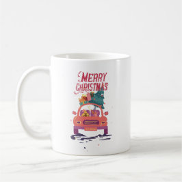 Joyful Christmas Road Trip Tasse