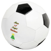 Joyful Christmas Soccer Ball (Dreiviertel)
