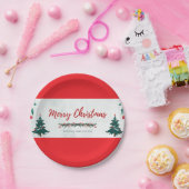 joyful Christmas spirit! Pappteller (Party)