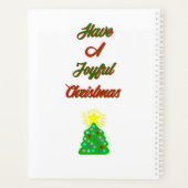 Joyful Christmas Standard Planner Planer (Rückseite)