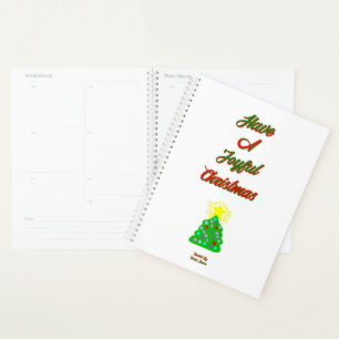 Joyful Christmas Standard Planner Planer