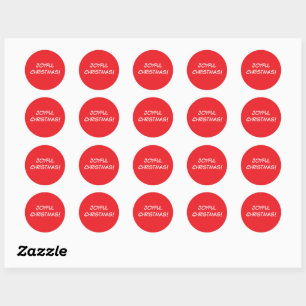 Joyful Christmas Sticker