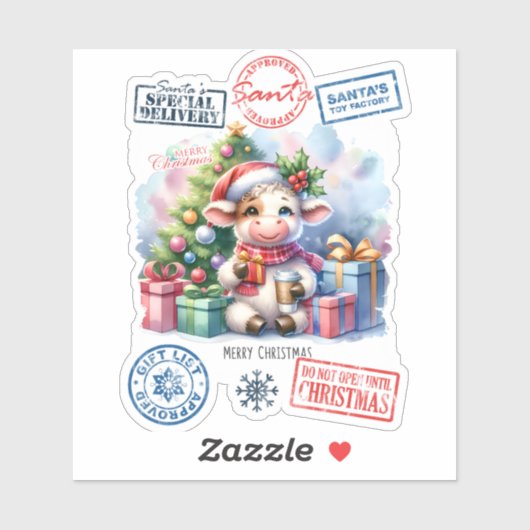 Joyful Christmas Sticker (Blatt)