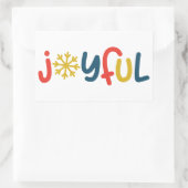 Joyful Christmas Sticker - Feierlicher Feiertag Vi (Tasche)