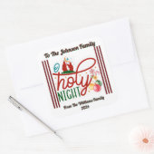 Joyful Christmas Sticker für Heilige Nacht (Umschlag)