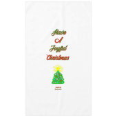 Joyful Christmas Tablecloth Tischdecke (Vorderseite)