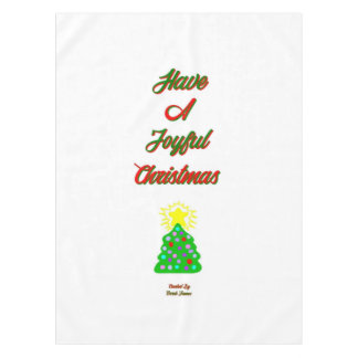 Joyful Christmas Tablecloth Tischdecke
