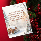 Joyful Christmas wünscht Postcard Postkarte