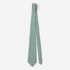 Joyful Classic Green Gingham Kariert Pattern Urlau Krawatte