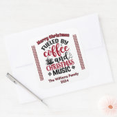 Joyful Coffee Vibes Holiday Stickers (Umschlag)