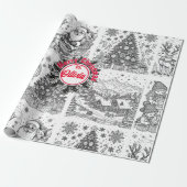 Joyful Colors Christmas Wrap Geschenkpapier (Ungerollt)