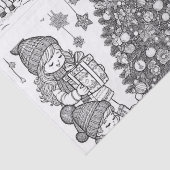 Joyful Colors Christmas Wrap Seidenpapier (Detail)