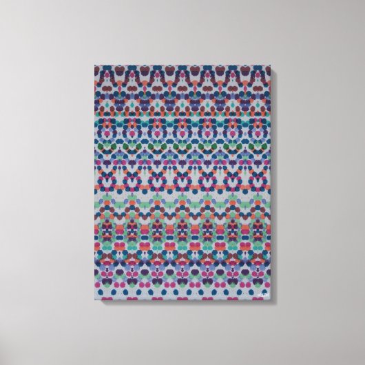 Joyful Confetti Mosaic IV Canvas Print Leinwanddruck (Vorderseite)