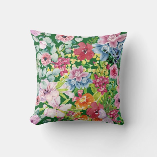 Joyful Daisy Chains Kissen (Vorderseite)