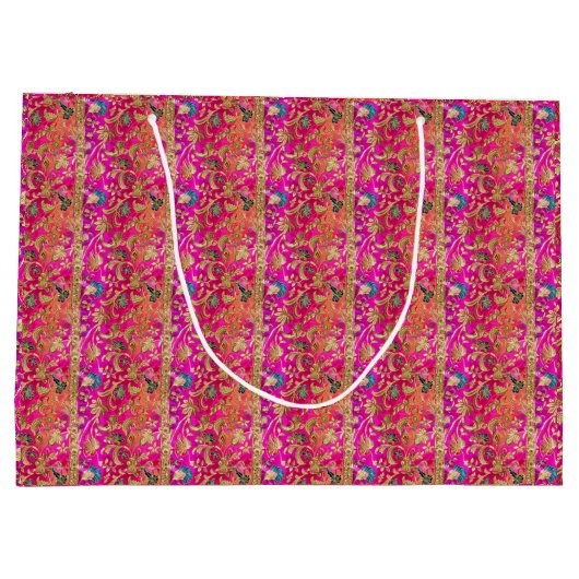 Joyful Diwali Festival Große Geschenktüte (Rückseite)