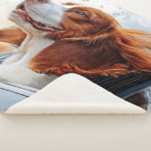 Joyful Dog in Wind Art Print Sherpadecke (3/4)