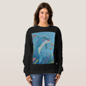 Joyful Dolphin Moments Sweatshirt (Vorne ganz)
