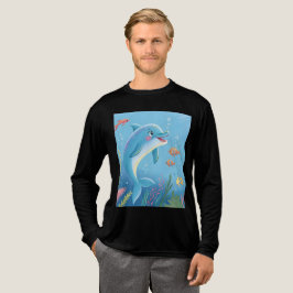Joyful Dolphin Moments Tri-Blend Shirt