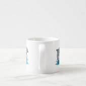 Joyful Dolphin Splash - Specialty Mug Espressotasse (Rückseite)