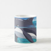 Joyful Dolphin Splash Tasse (Mittel)