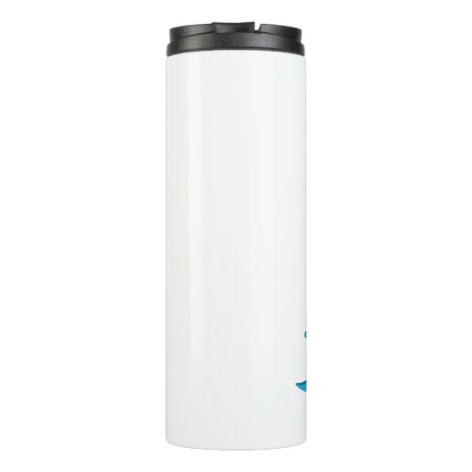 Joyful Dolphin Splash - Thermal Tumbler Thermosbecher (Rückseite)