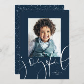 Joyful Drehbuch ein Foto Marine Weihnachten (Vorne/Hinten)