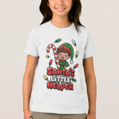 Joyful Elf Tri-Blend Shirt (Vorderseite)