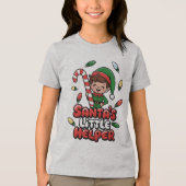 Joyful Elf Tri-Blend Shirt (Vorderseite)