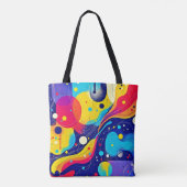 Joyful Energy Flow Art Tasche (Rückseite)