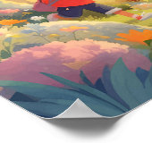 Joyful Explorers - Nature Adventure Wall Art Poster (Ecke)