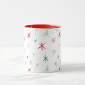 JOYFUL FAMILY Moderne gezeichnet festliche Stern f Tasse (Zentrum)