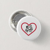 Joyful Fatherhood - Dad and Baby Button (Vorne & Hinten)