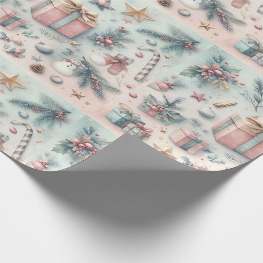 Joyful Ferienhauspapier Geschenkpapier (Ecke)