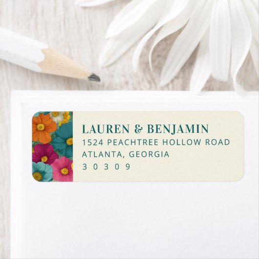 Joyful Floral Stylized Blooms (Insitu)