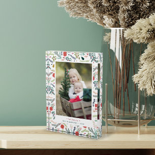 Joyful Foliage Holiday Foto Block