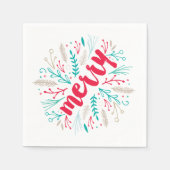 Joyful Foliage Serviette (Vorderseite)