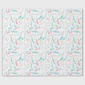 Joyful Folies Weihnachts-Weihnachtswrapping Paper Geschenkpapier (Flach)