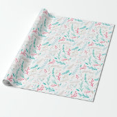 Joyful Folies Weihnachts-Weihnachtswrapping Paper Geschenkpapier (Ungerollt)