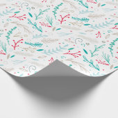 Joyful Folies Weihnachts-Weihnachtswrapping Paper Geschenkpapier (Ecke)