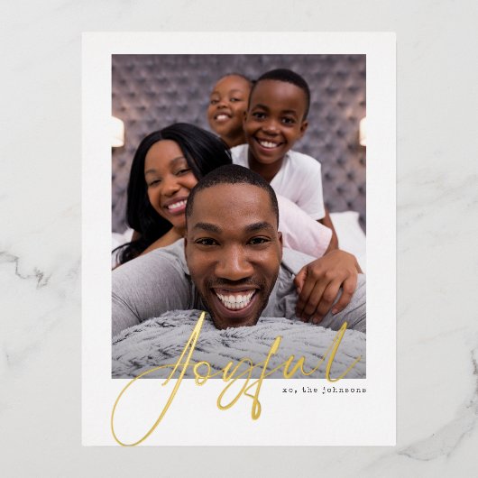 Joyful Foto Goldene Fossilienmuseum Postkarte (Vorderseite)