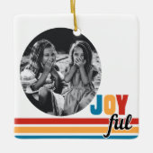 Joyful Foto Weihnachtsschmuck (Vorderseite)