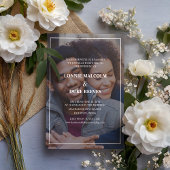 Joyful Fun Foto Wedding Einladung