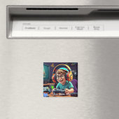 "Joyful Gamepad Moments" Magnet (In Situ (Geschirrspüler))