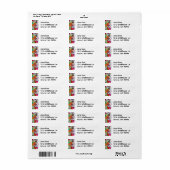 Joyful Garden Address labels (Vorne)