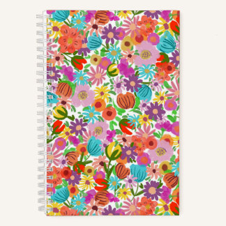 Joyful Garden Bloom Notizblock