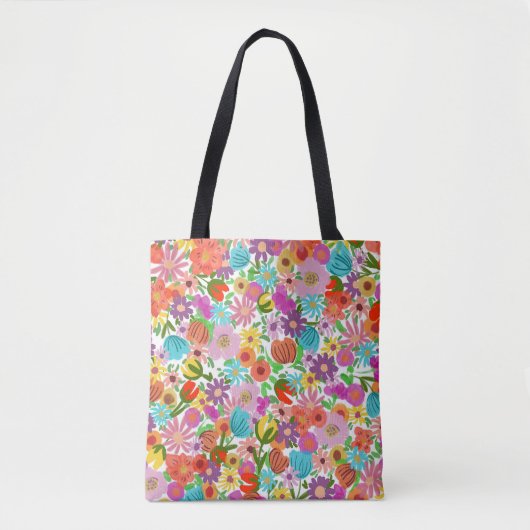 Joyful Garden Bloom Tasche (Vorderseite)