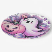 Joyful Ghost Pappteller (Schrägansicht)