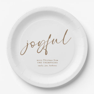 Joyful Gold Script Name Mercury White Pappteller